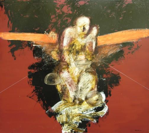 Hra s ohněm, 200x180, 2007