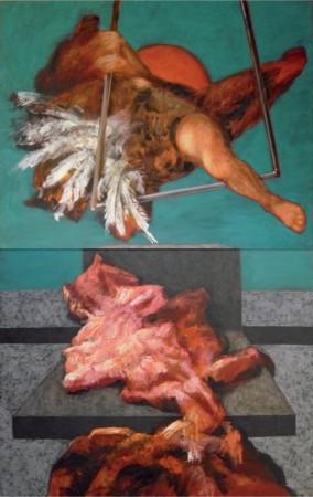 Ikarův pád, 2x115x135, 2009