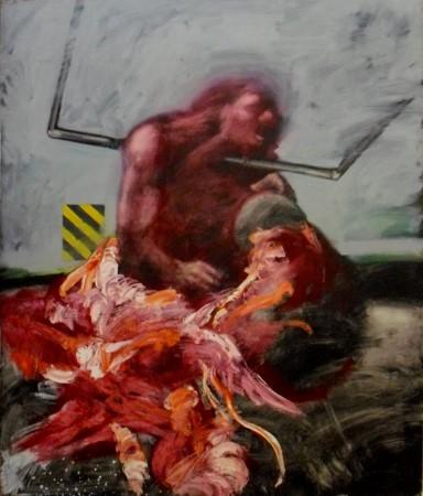 Křik, 130x100, 2009