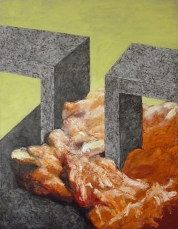 Průnik, 180x140, 2009