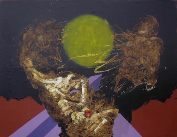 Vzývání Atona, 220x170, 2013