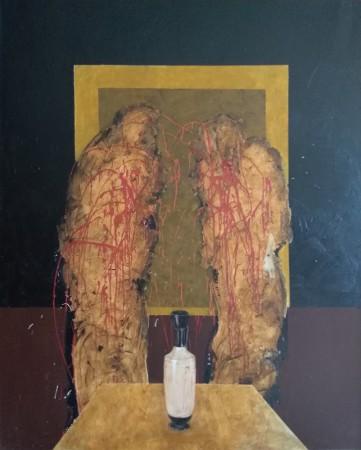 Bílý lekythos, 200x160, 2018