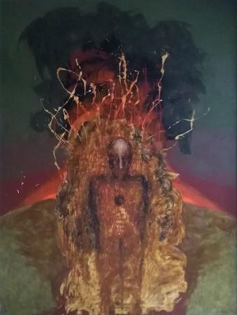 Poutník, 200x150, 2018