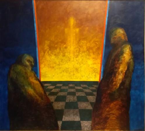 Filosofové, 180x200, 2019