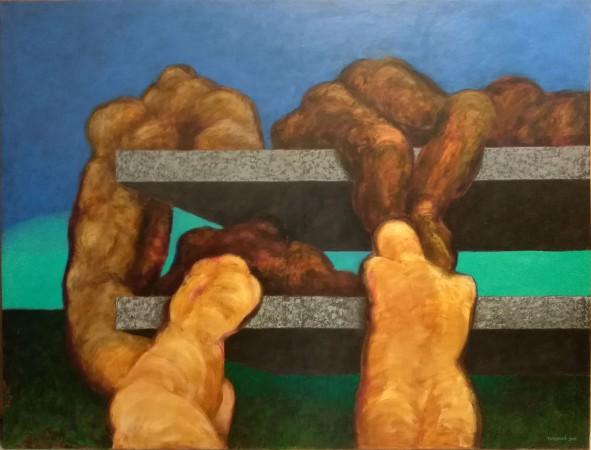 Regály, 150x200, 2019