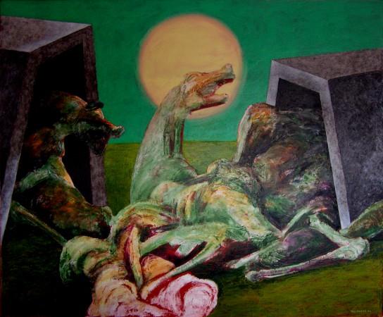 Pocta Fillovi, 150x180, 1994