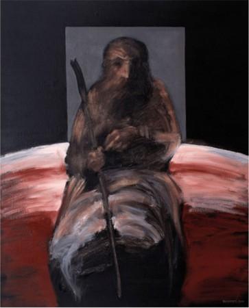 Jeremiáš, 150x120, 2001